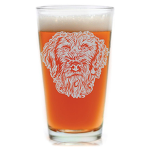 Load image into Gallery viewer, Birdy Beard Pint Glass
