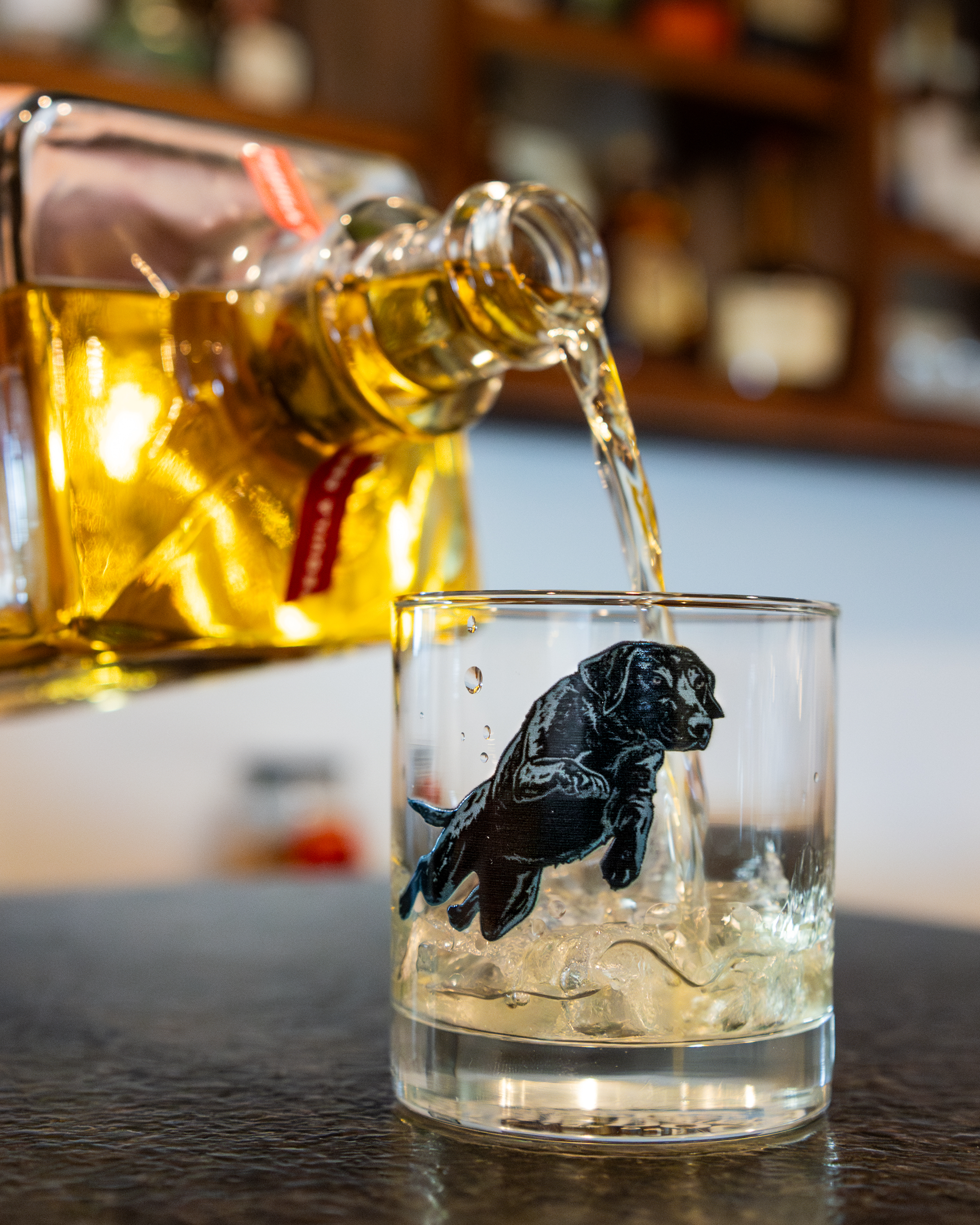 Flying Lab Whiskey Glass | Bird Dog of the Day