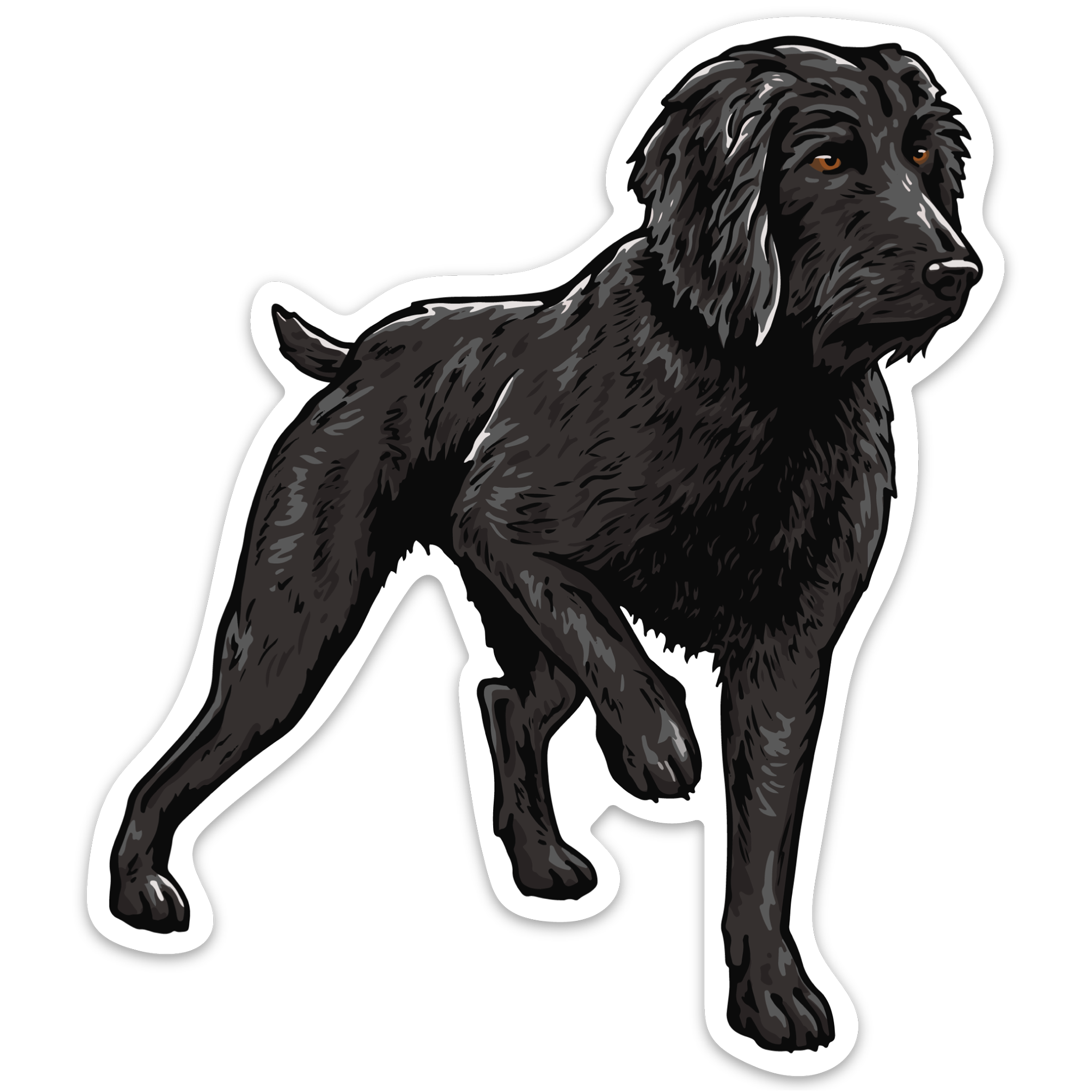 Pudelpointer Decal Sticker | Bird Dog of the Day