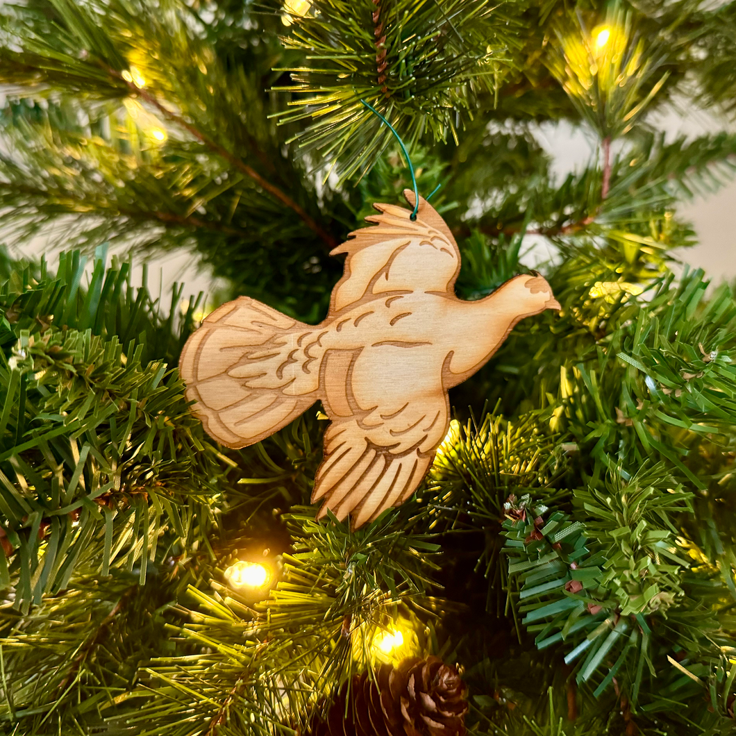 Blue Grouse Ornament