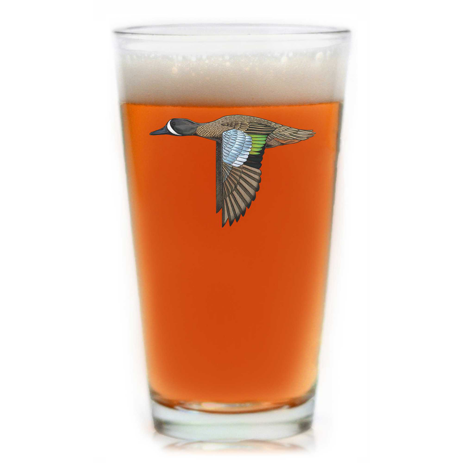 Blue Winged Teal Pint Glass