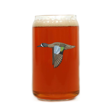Load image into Gallery viewer, Blue Winged Teal Beer Can Glass
