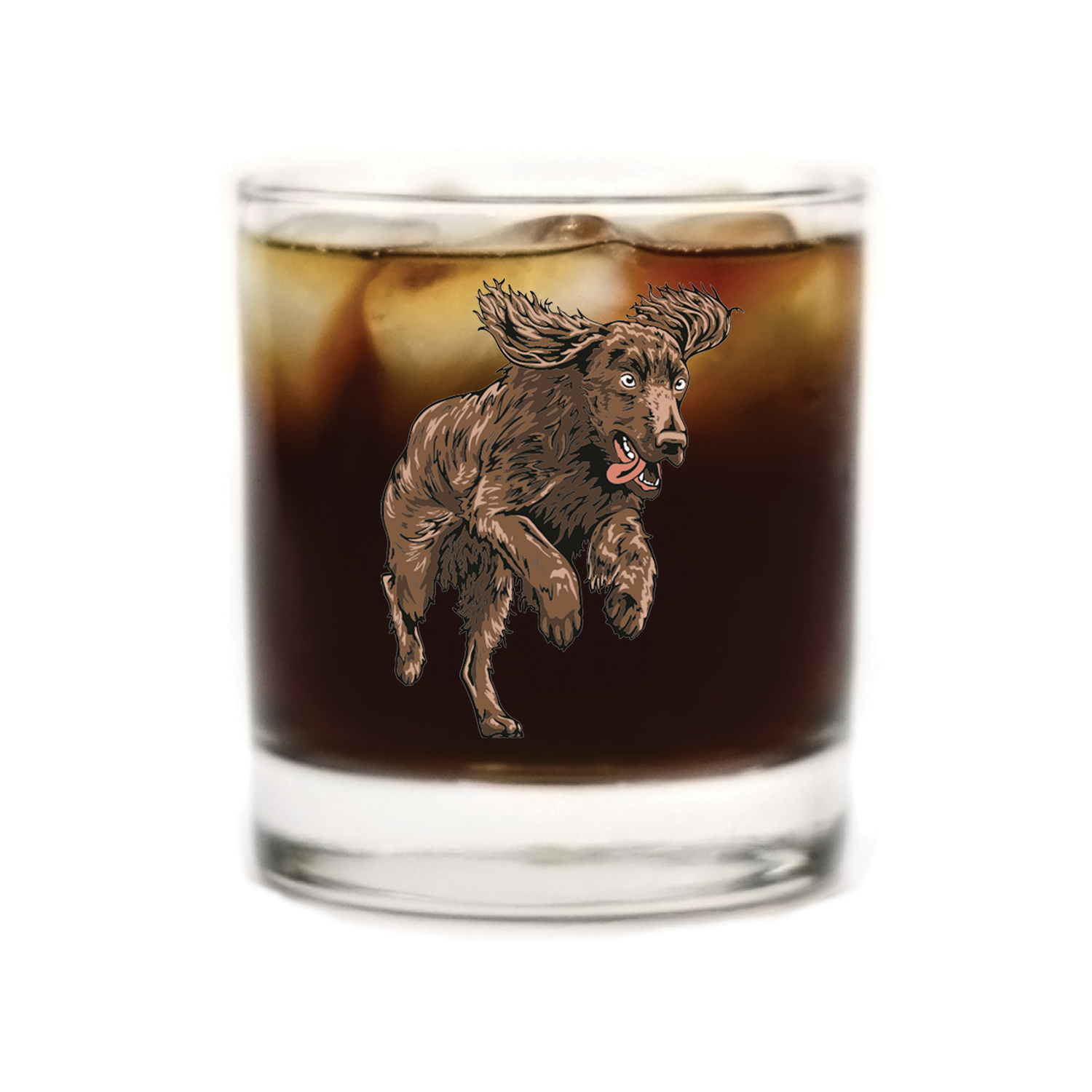 Boykin Dog Whiskey Glass