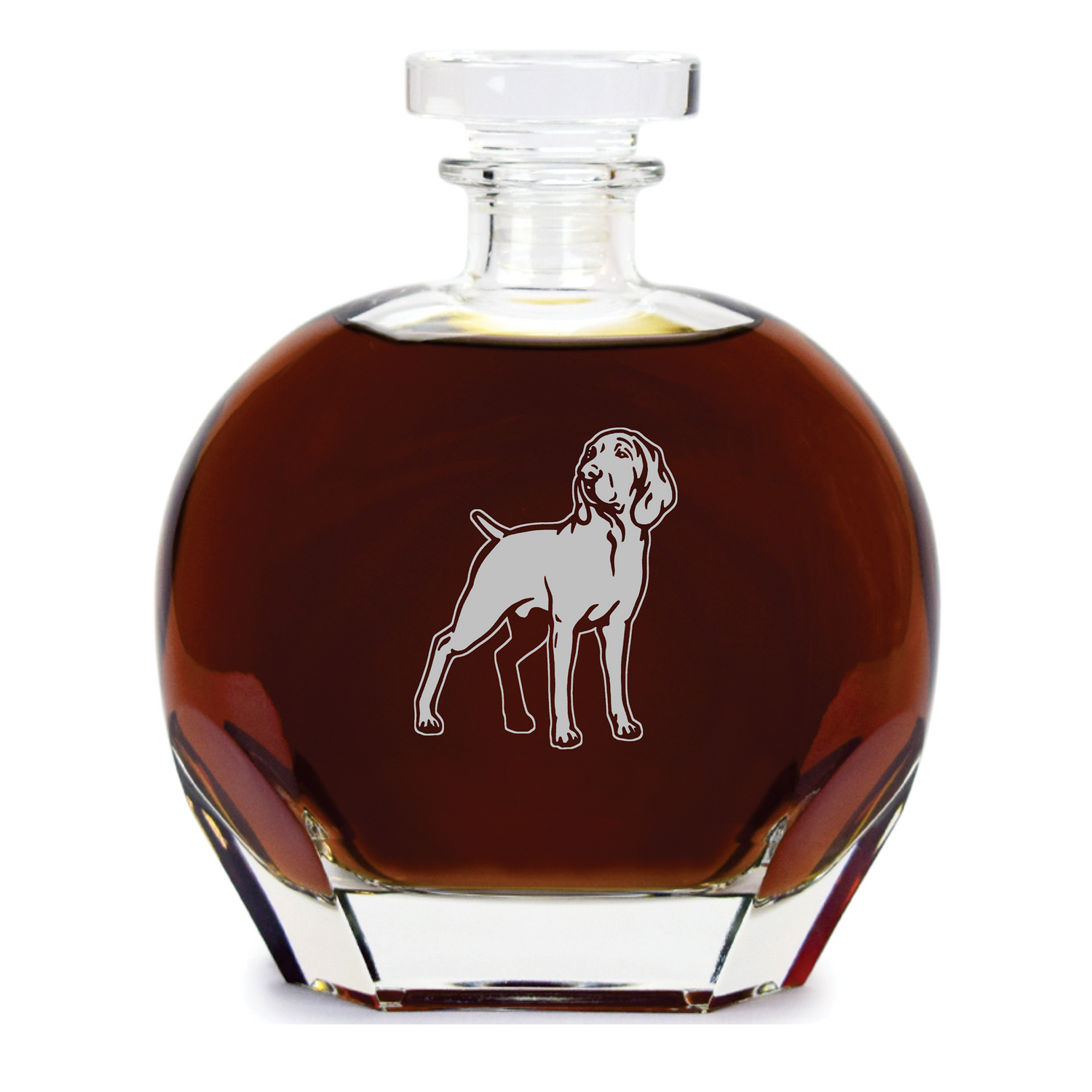 Bracco Italiano Whiskey Decanter