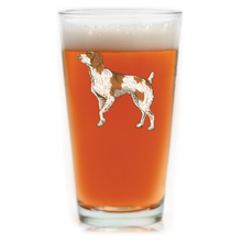 Load image into Gallery viewer, Brittany on Point Pint Glass
