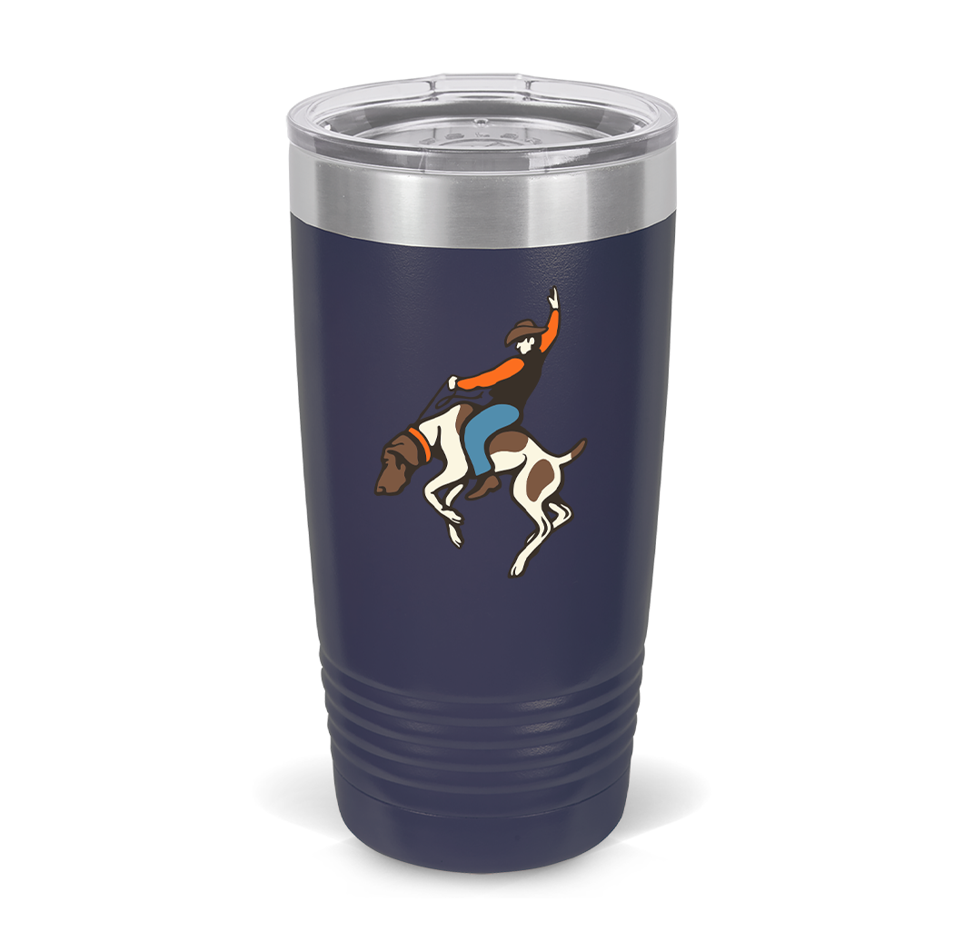 20 oz Bucking Bird Dog Tumbler