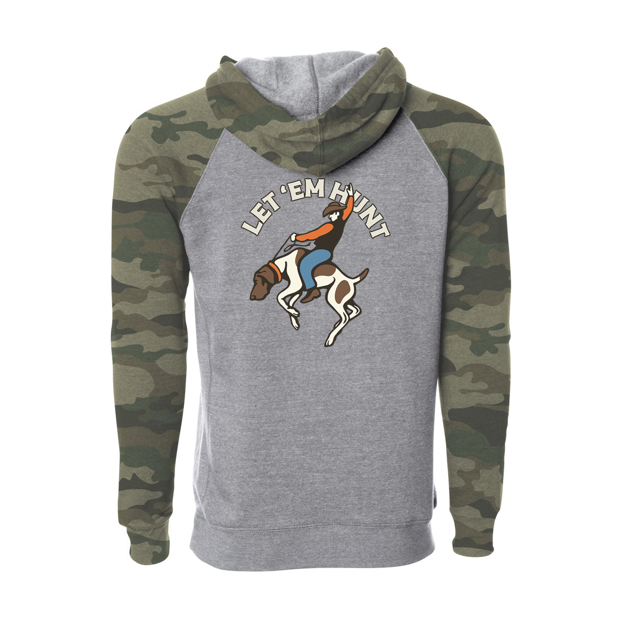 Bucking Bird Dog Kids Hoodie