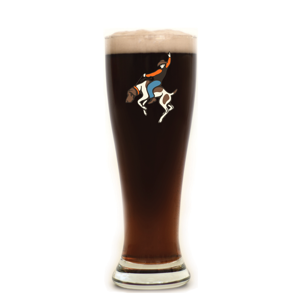 Bucking Bird Dog Pilsner Glass