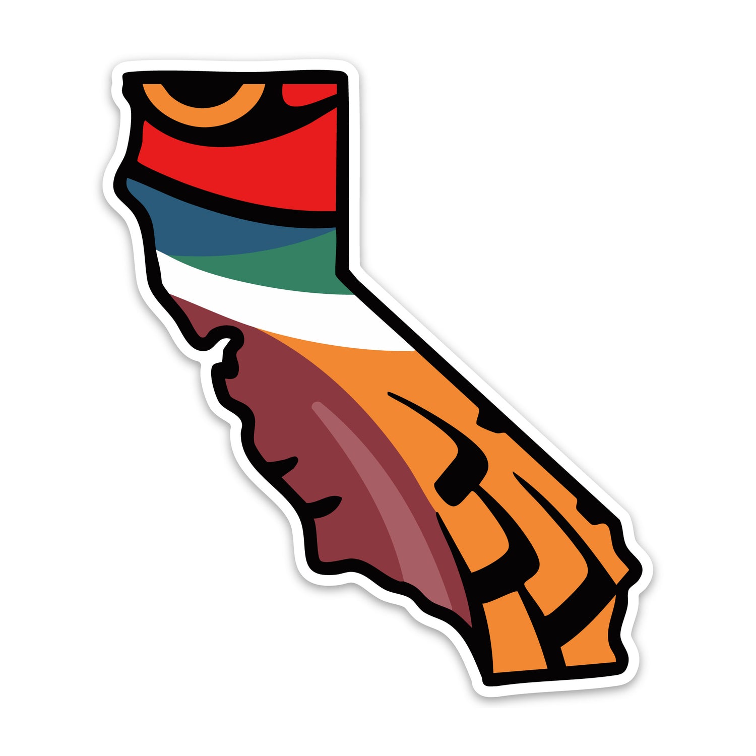 California Pheasant Decal Sticker