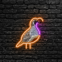 Load image into Gallery viewer, California Quail Neon Sign
