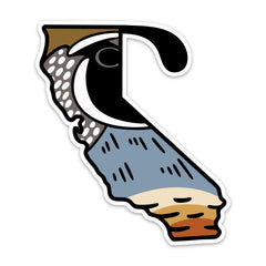 California Valley Quail Decal Sticker