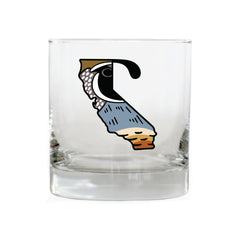 California Valley Quail Whiskey Glass
