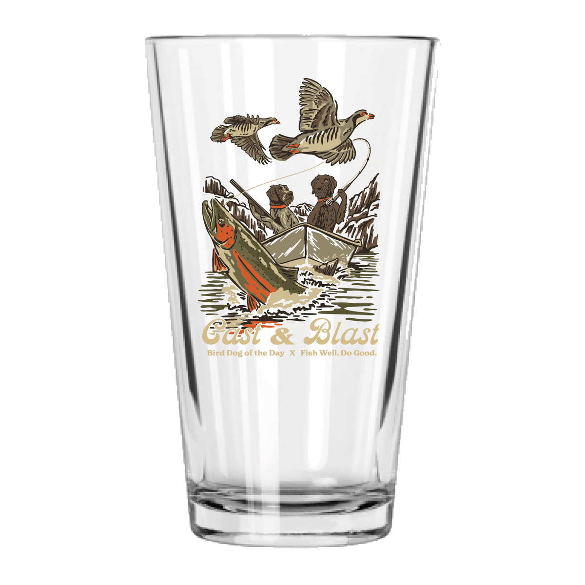Canyon Country Cast & Blast Pint Glass