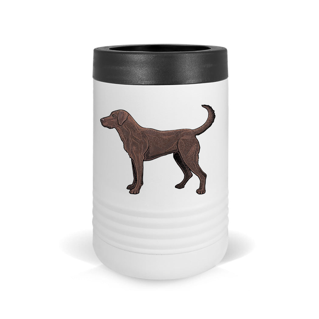 12 oz Chocolate Lab Can Cooler