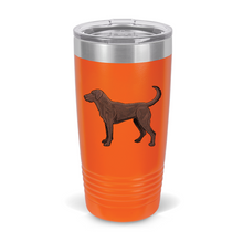 Load image into Gallery viewer, 20 oz Chocolate Lab Tumbler
