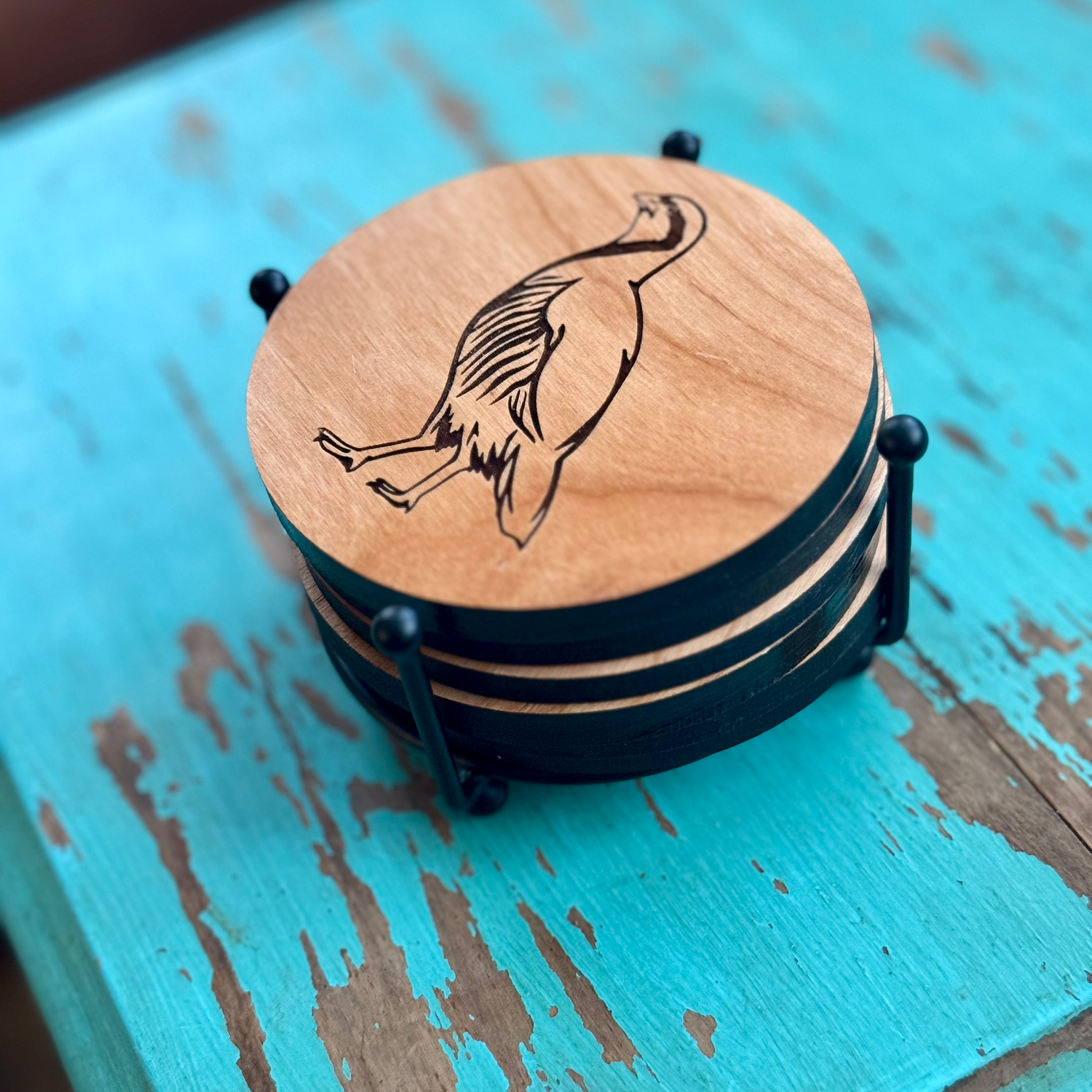 Chukar Coaster Set