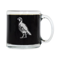 Load image into Gallery viewer, Chukar Glass Coffee Mug
