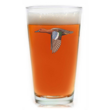 Load image into Gallery viewer, Cinnamon Teal Pint Glass
