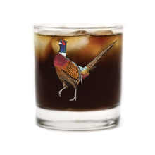Load image into Gallery viewer, Cocky Pheasant Whiskey Glass
