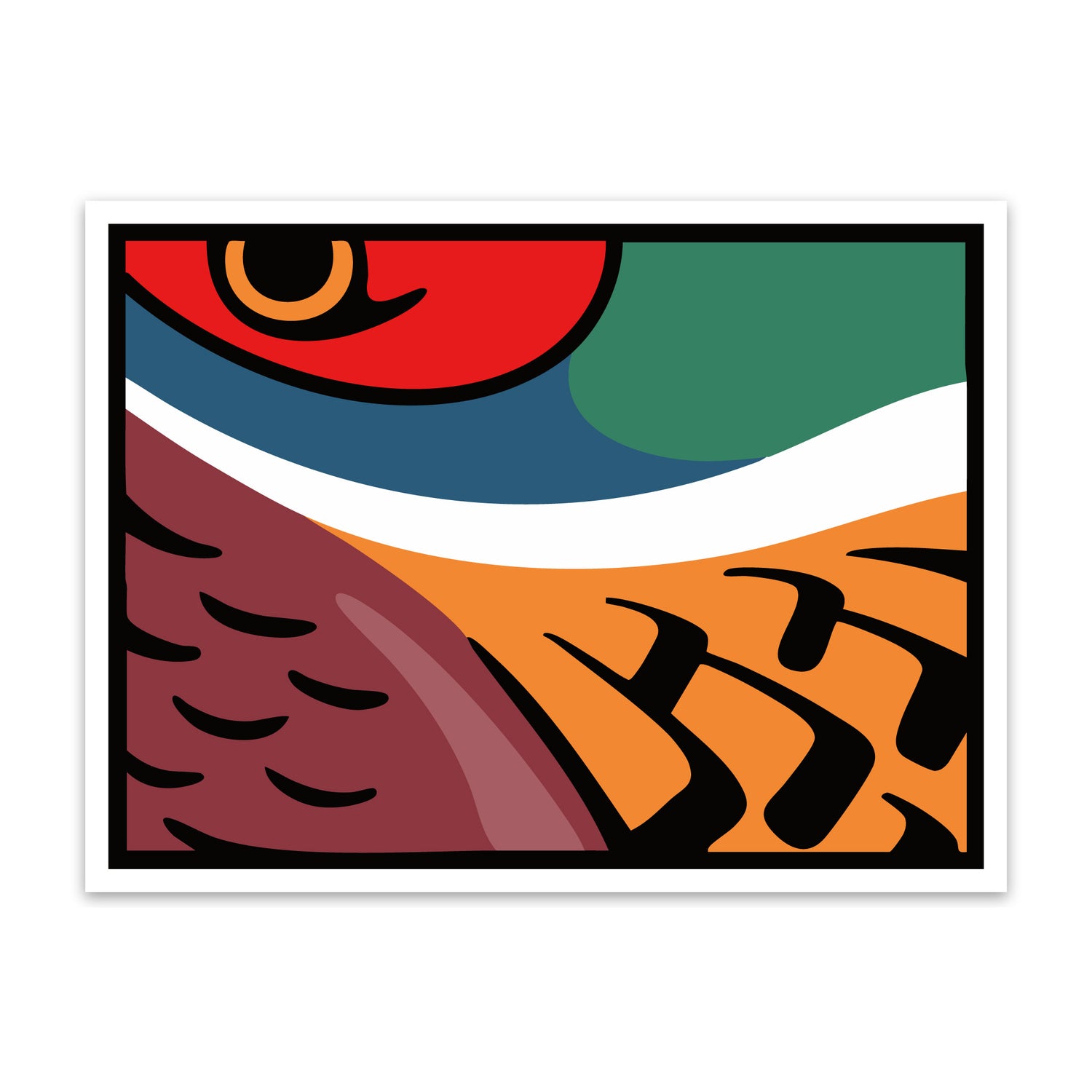 Colorado Pheasant Decal Sticker