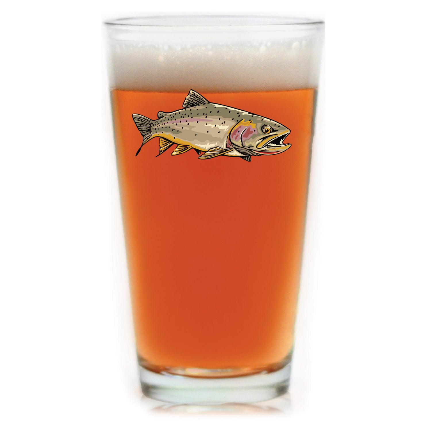 Cutthroat Trout Pint Glass