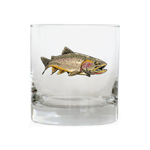 Cutthroat Trout Whiskey Glass