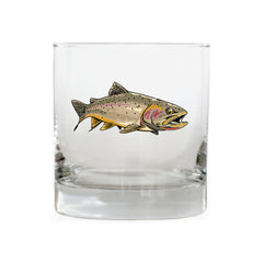 Cutthroat Trout Whiskey Glass