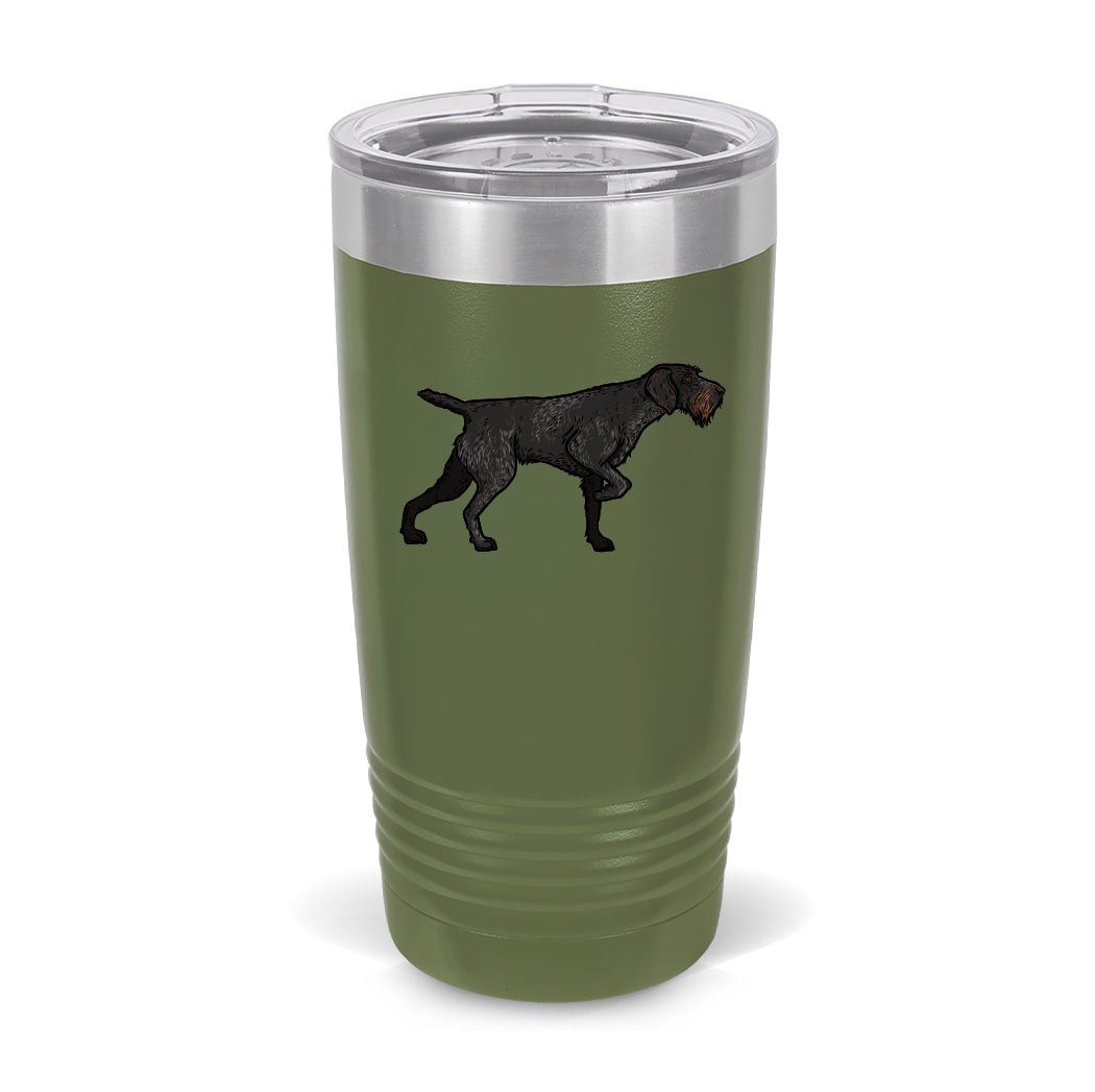 20 oz Deutsch Drahthaar Tumbler