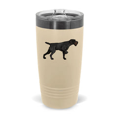 20 oz Deutsch Drahthaar Tumbler