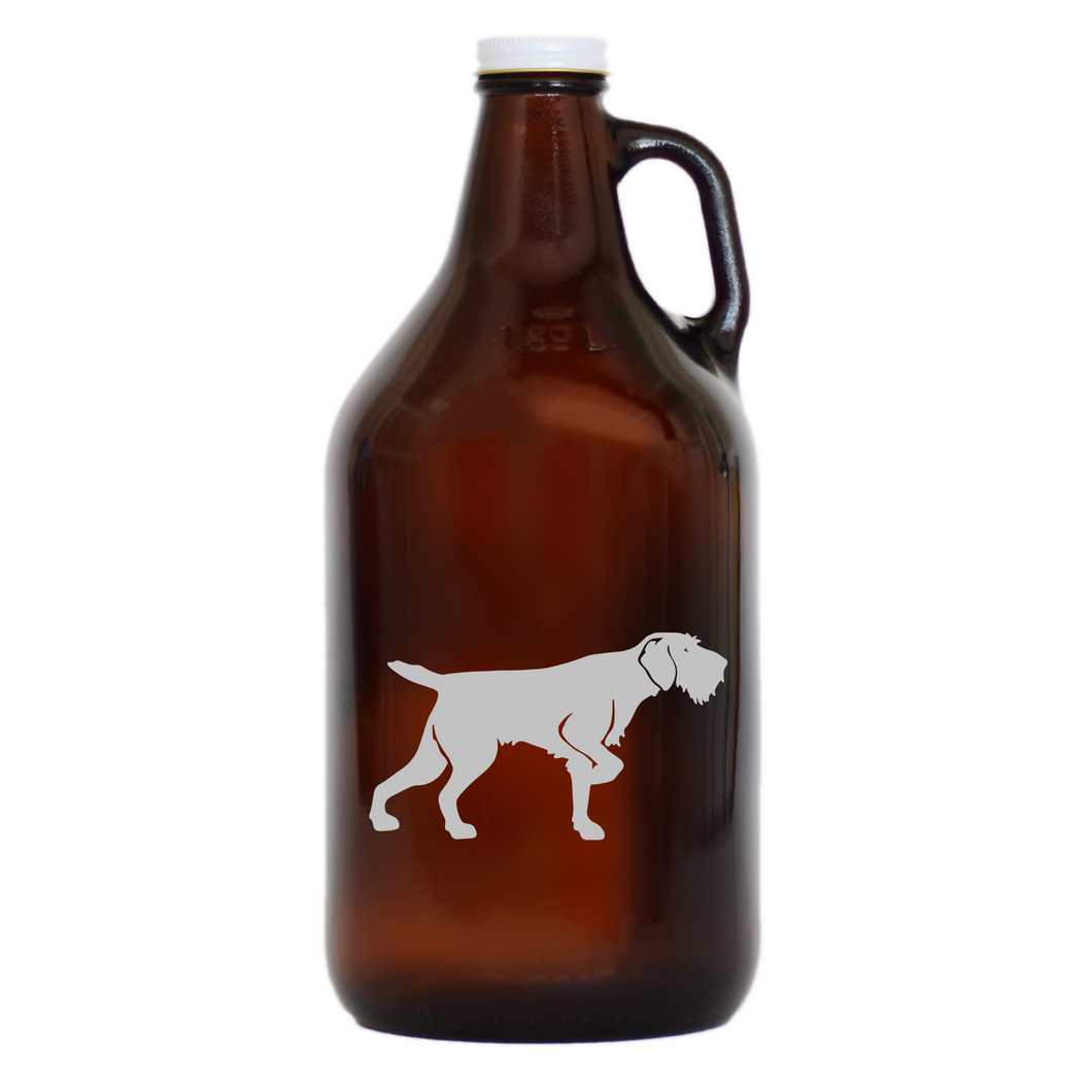 Drahthaar Glass Growler