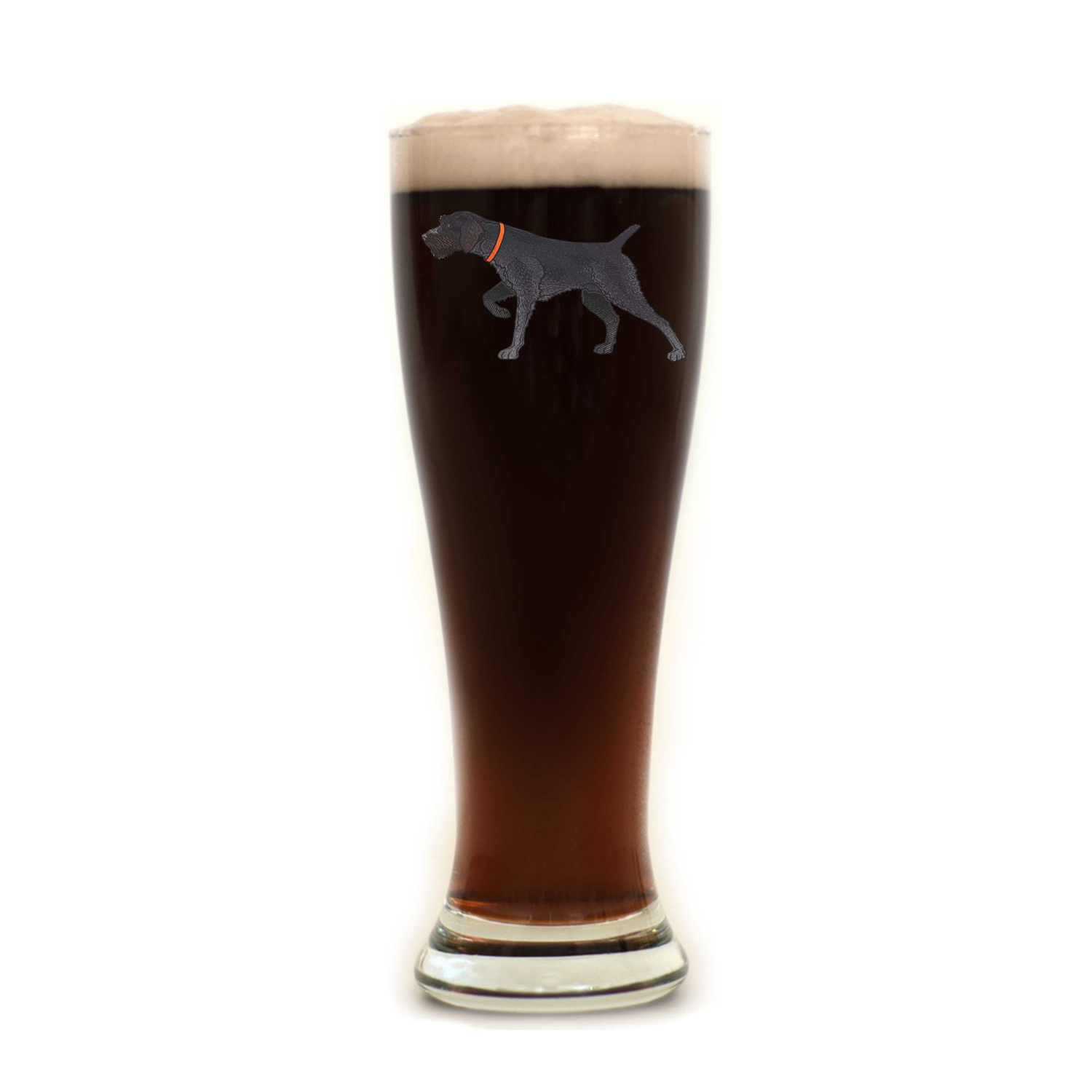 Deutsch-Drahthaar Pilsner Glass