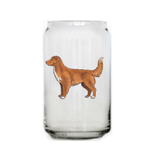 Load image into Gallery viewer, Nova Scotia Duck Tolling Retriever Beer Can Glass
