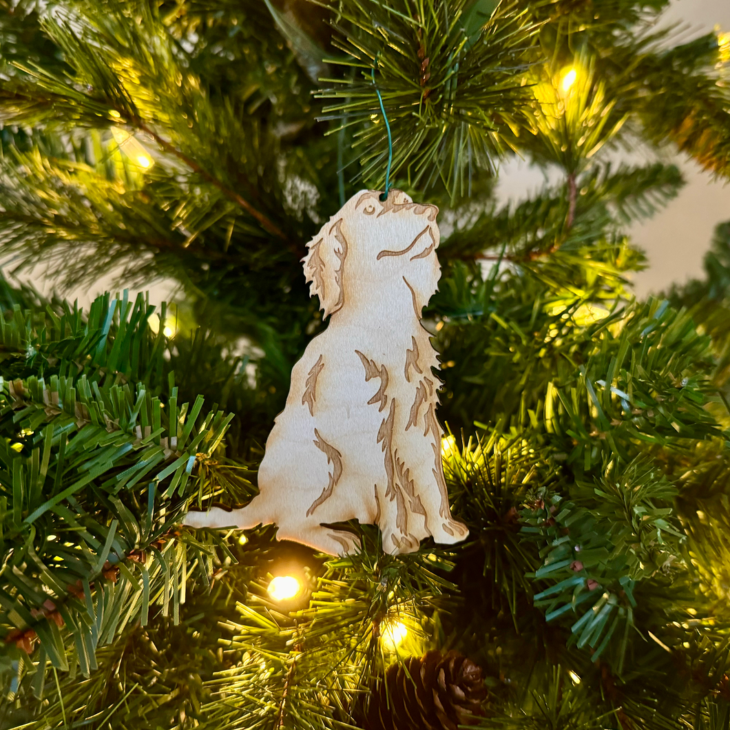 English Cocker Spaniel Ornament