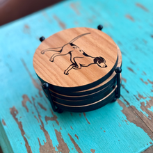 Load image into Gallery viewer, English Pointer Coaster Set
