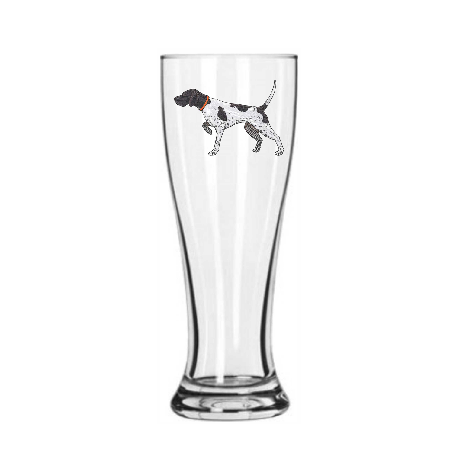 English Pointer Pilsner Glass