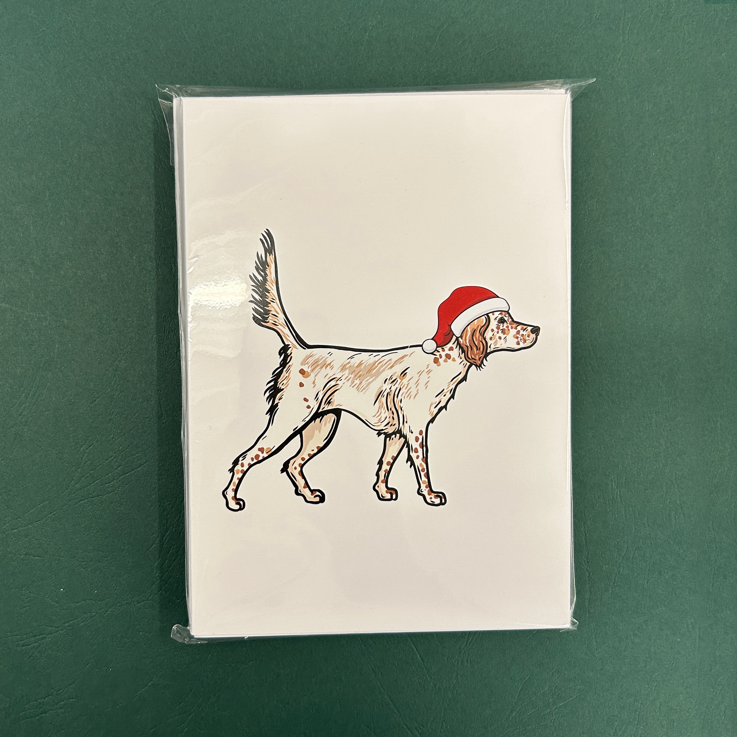 English Setter Christmas Cards - Set of 12