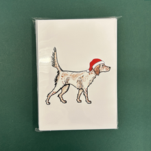 Load image into Gallery viewer, English Setter Christmas Cards - Set of 12
