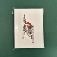 English Setter Christmas Cards - Set of 12