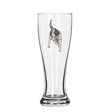 Load image into Gallery viewer, English Setter Pointing Pilsner Glass
