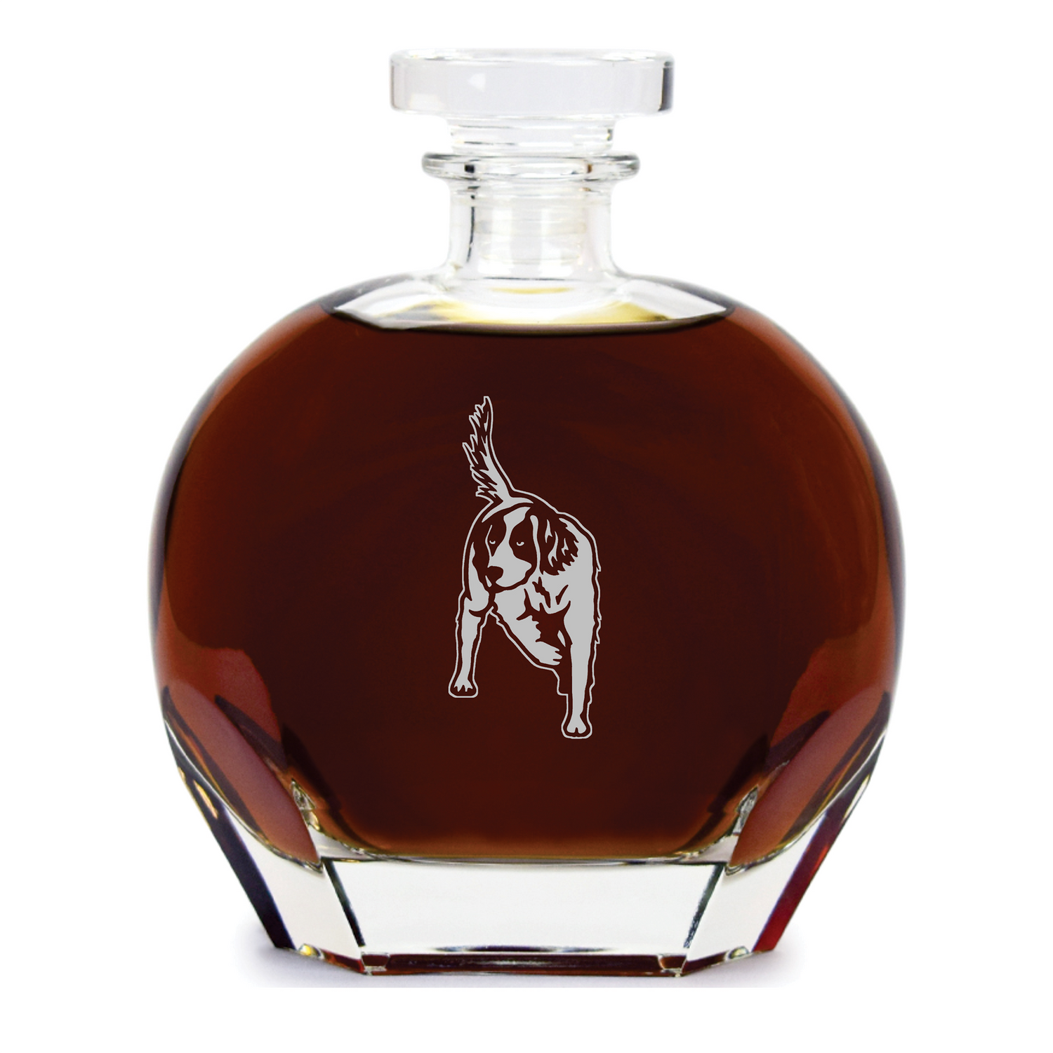 English Setter Whiskey Decanter