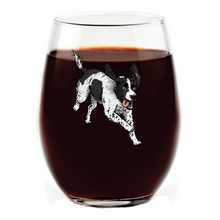 Load image into Gallery viewer, English Springer Spaniel Stemless Wine Glass
