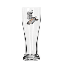 Load image into Gallery viewer, Fly Like Quail Pilsner Glass
