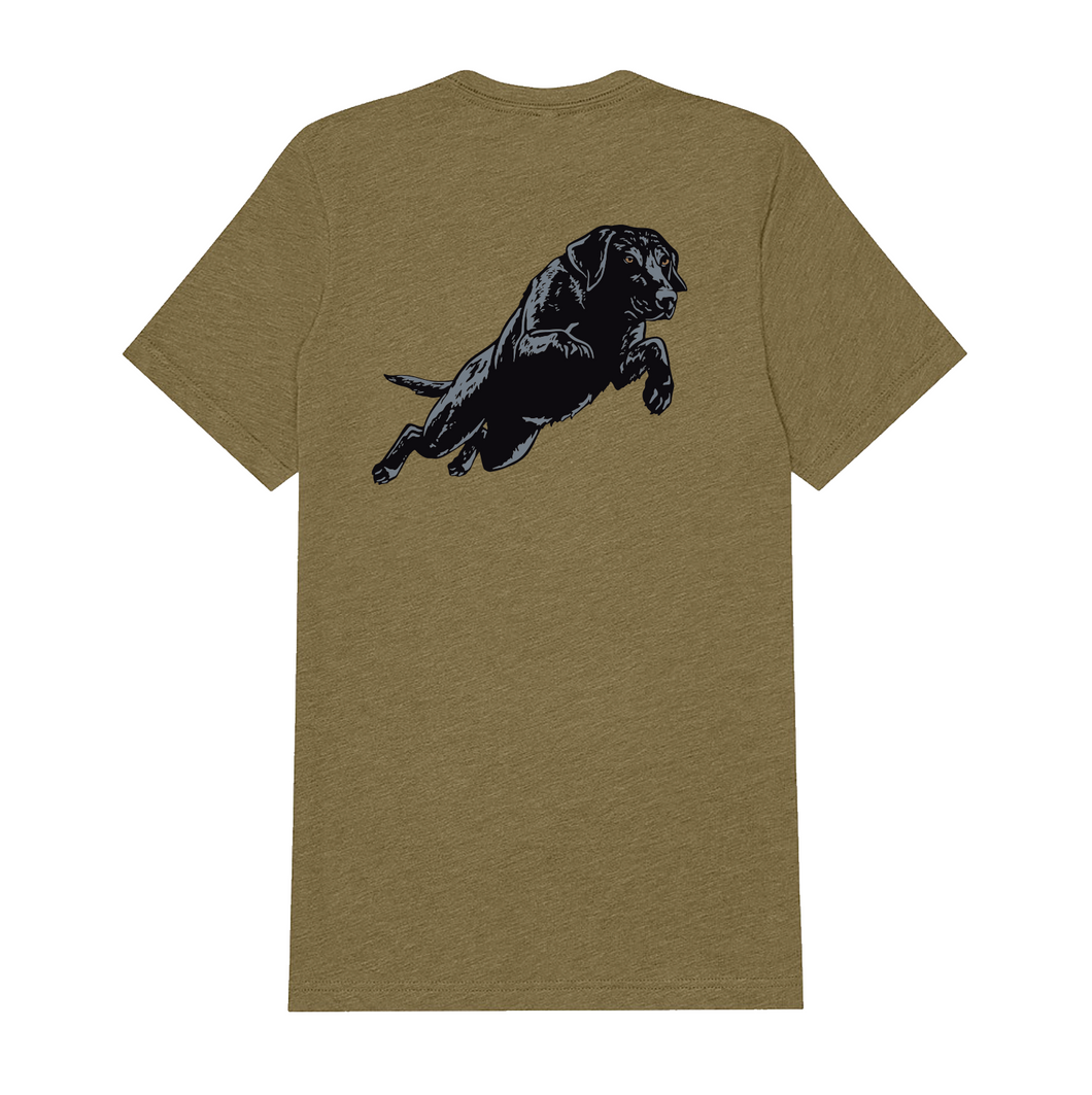 Flying Black Lab T-Shirt