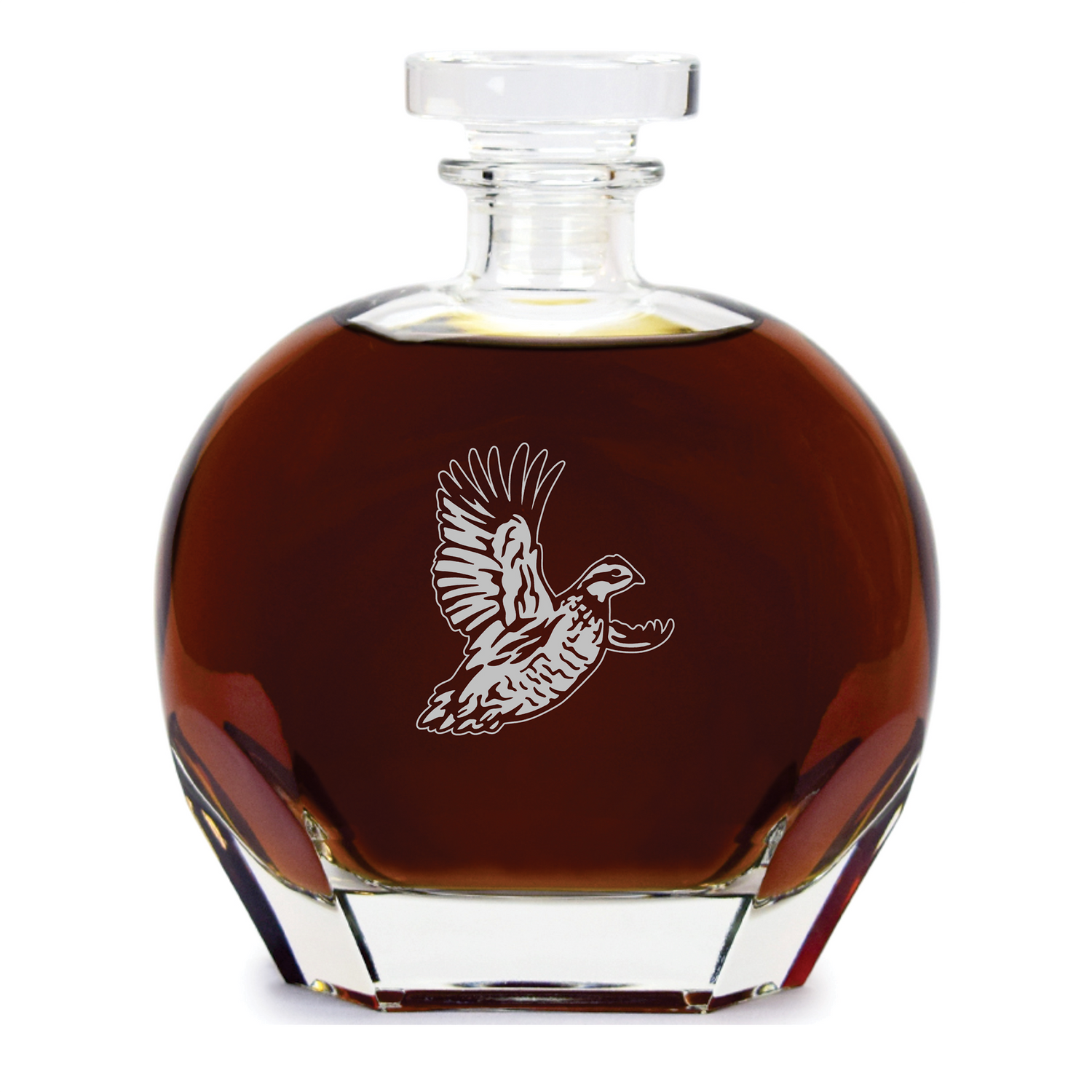 Bobwhite Quail Whiskey Decanter