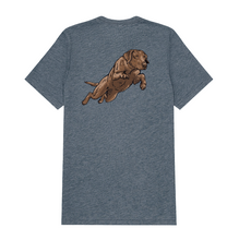 Load image into Gallery viewer, Flying Chocolate Lab T-Shirt
