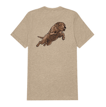 Load image into Gallery viewer, Flying Chocolate Lab T-Shirt
