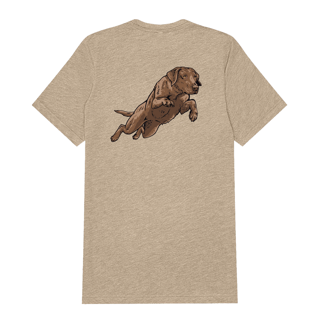 Flying Chocolate Lab T-Shirt