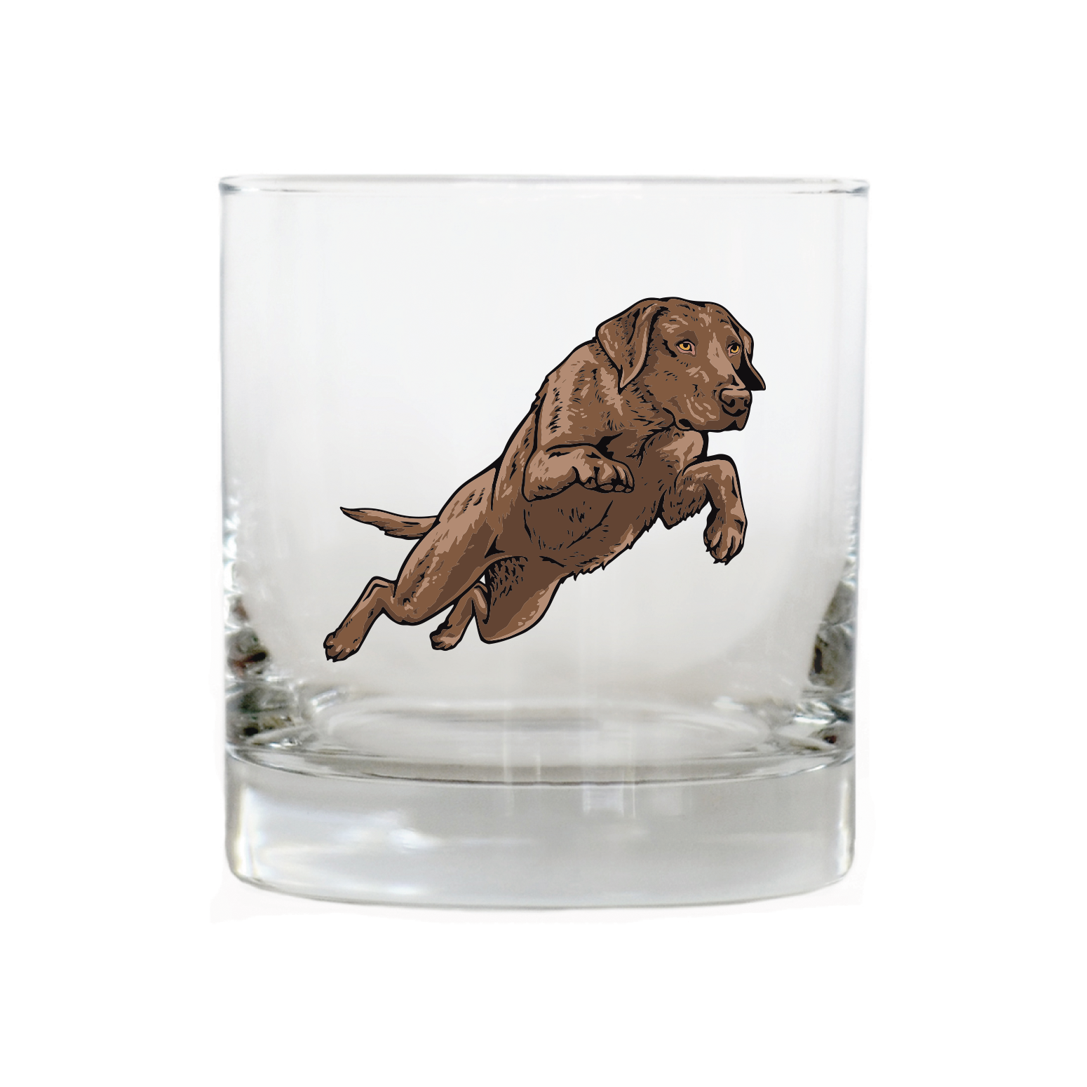 30oz Glass Whiskey Decanter With Labrador Retriever Head Stopper – Unique Gift Idea For Dog Lovers