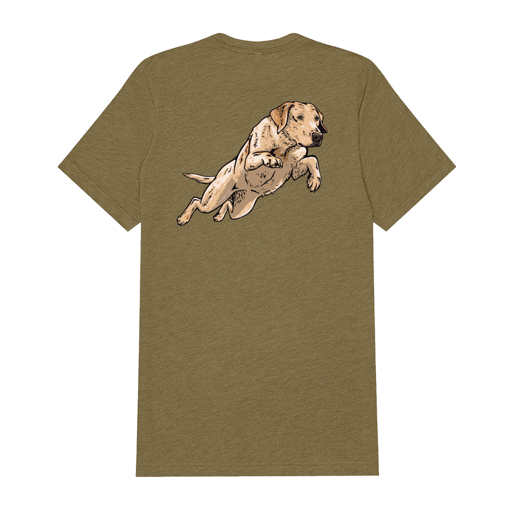 Flying Yellow Lab T-Shirt