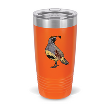 Load image into Gallery viewer, 20 oz Gambel&#39;s Quail Tumbler
